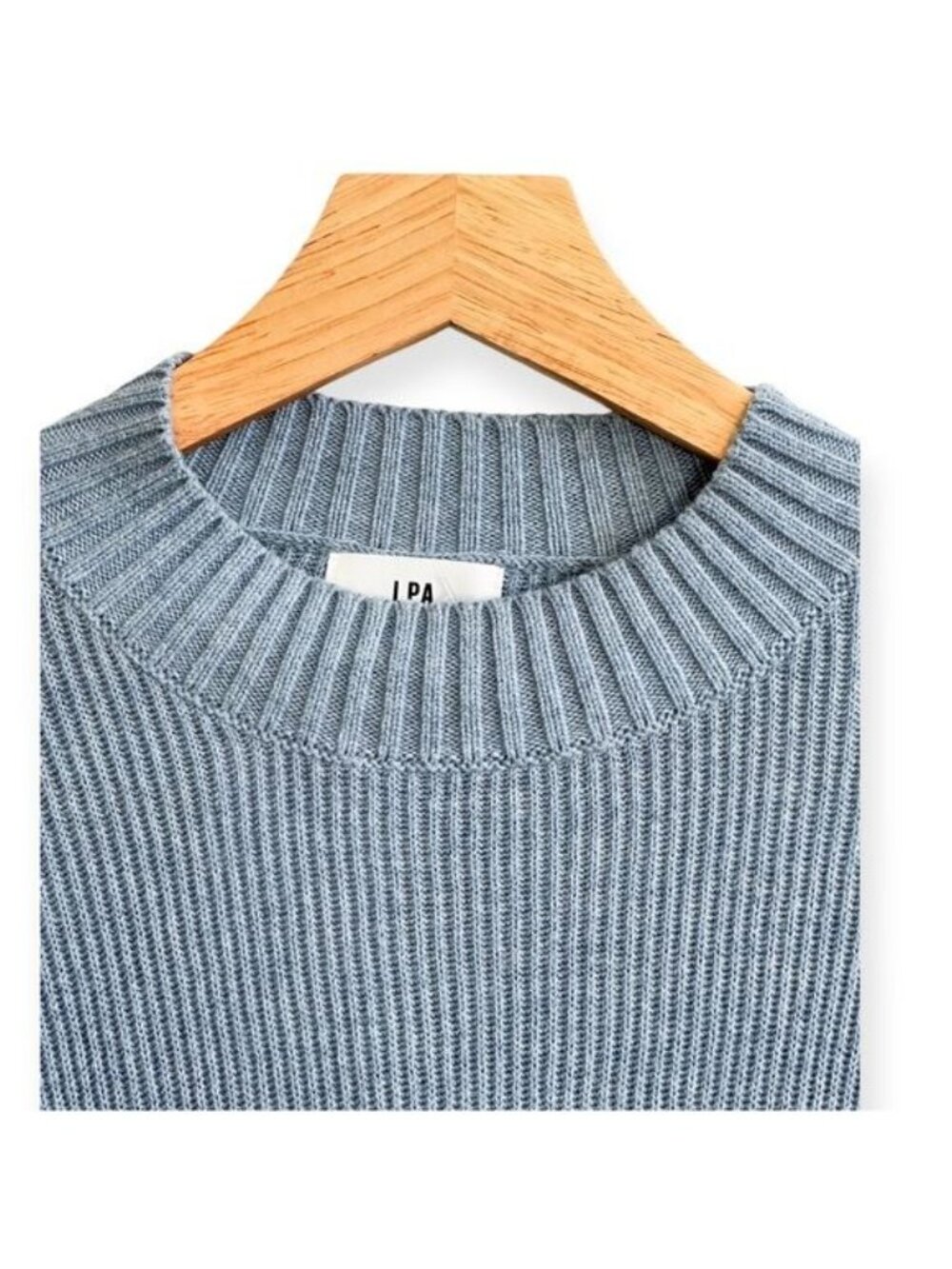 New with Tag, Revolve LPA Top 510 with Ruffle Sleeves, Size XS, Cloud Blue - Picture 11 of 13